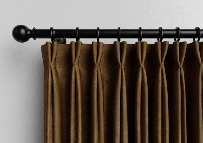 Faux Suede, Mocha - Made to Measure Curtains - Image 10
